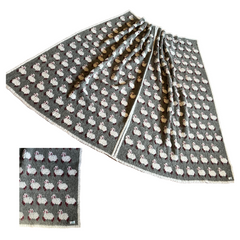 Decke mit Schaferlmotiv