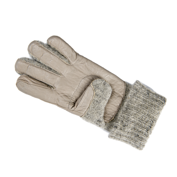 Walkfingerhandschuhe mit Leder